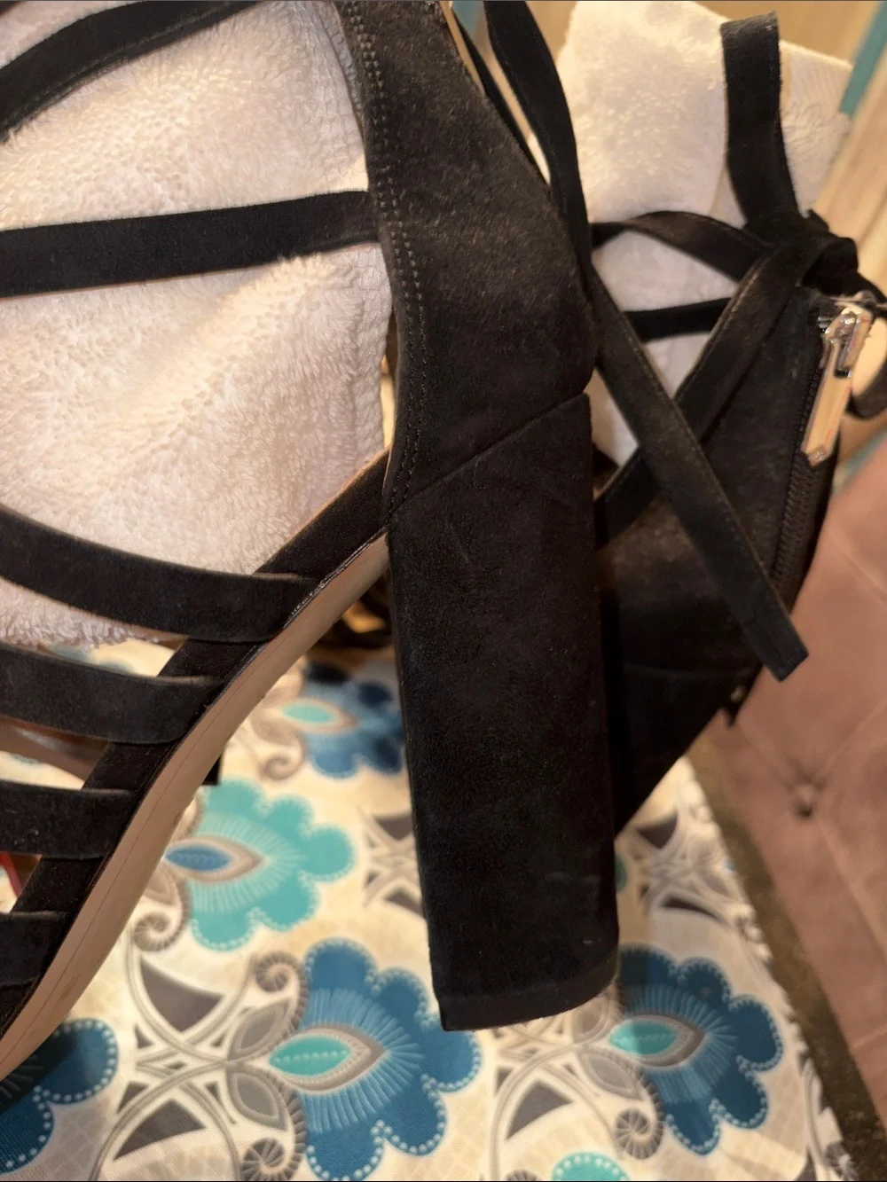 Sam Edelman Black Strappy Gladiator Heels